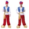 Exquisites Arabischer Prinz Kostüm für Herren Ideal für Halloween- und Cosplay-Veranstaltungen