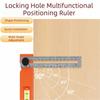 With Scale Foldable Depth Measuring Ruler With Blisters Adjustable Angle Adjustable Protractor Tools Multi-role Design