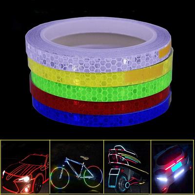 8M Reflective Safety Sticker Reflector Tape Car Bike Night Traffic Safety Warning