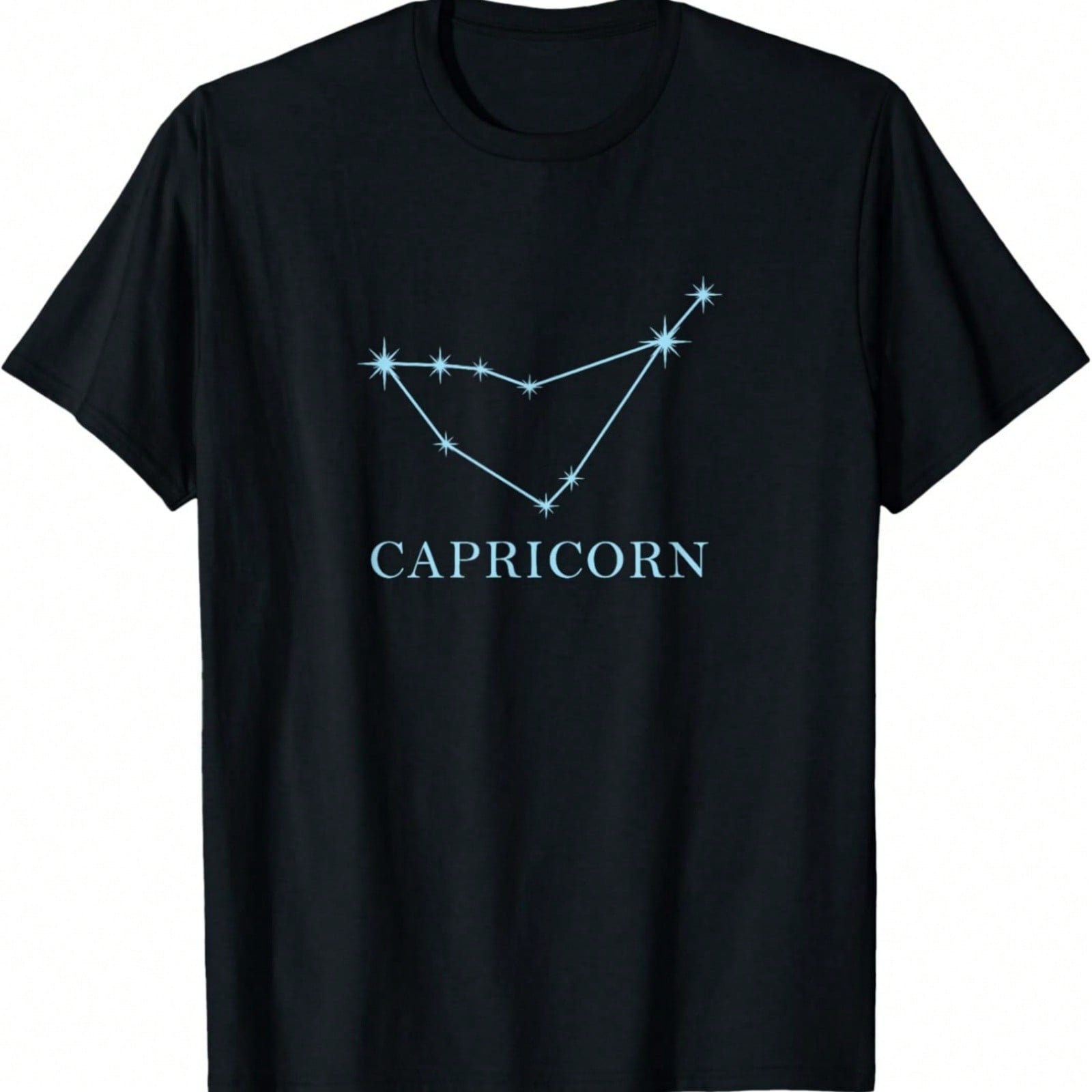 Stars Constellation Zodiac Sign Capricorn T-Shirt S разноцветный