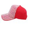 Flash Diamond Cap Trendy Foreign Baseball Cap Personalized Sun Hat Hot Diamond Women'S Light Board Hat Wind
