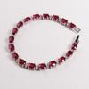 True Gemstone Natural Filled Ruby Bracelet Noble Elegant Feminine 925 Sterling Silver Fine Jewelry Anniversary & Wedding Gift