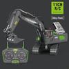 YIGONG 1:20 Alloy Rechargeable Remote Control Excavator Toy Car
