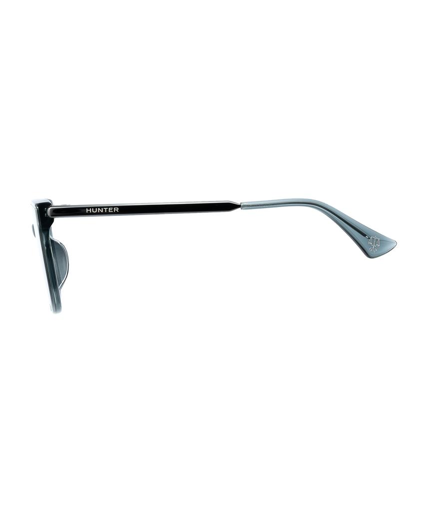 Heonteoaiweeo [Unisex] Flat Bar Square Sunglasses - Khaki Hta02