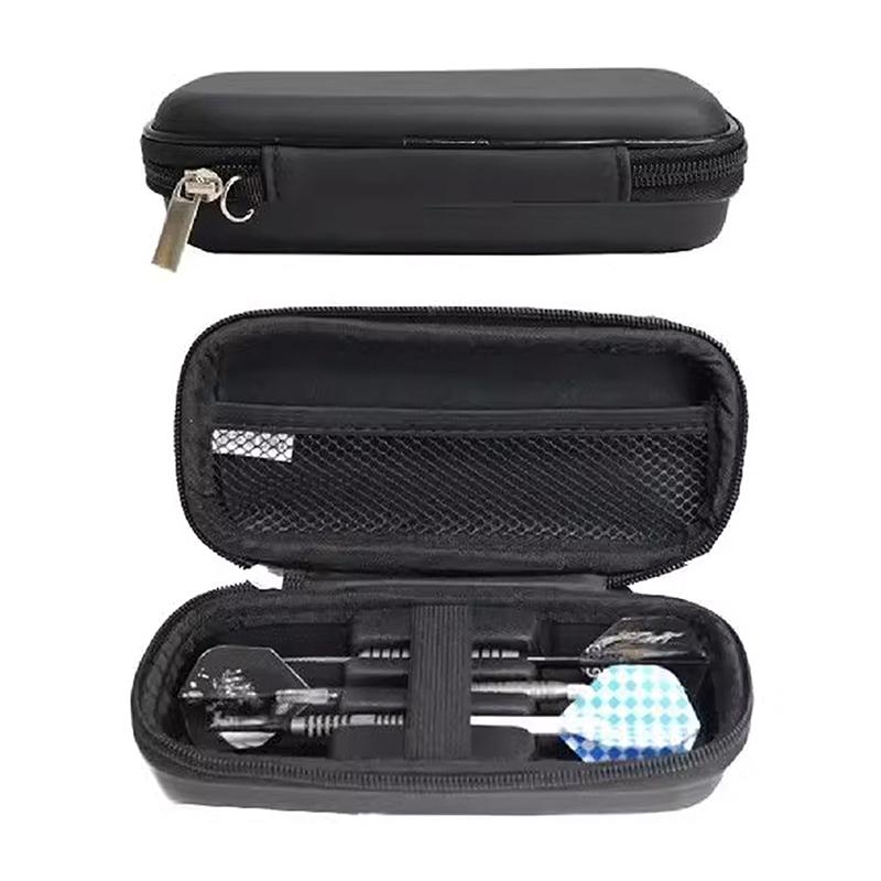 1Pc Eva Boomerang Tip Bag Organizer 3-Cell Carrying Case Steel Plastic Tips Shaft Storage Pouch For Sports & Outdoors