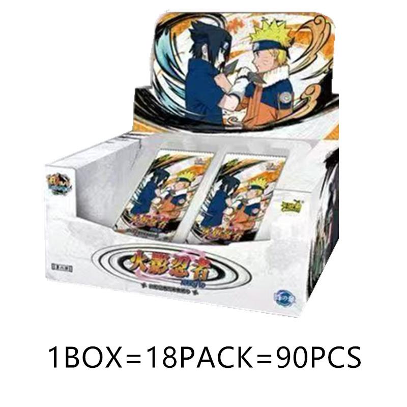 Genuine Naruto T2W9 T4W6 English Version Booster Box Anime TCG Rare CR SP MR Ninja World Collection Cards Kids Toy Gift