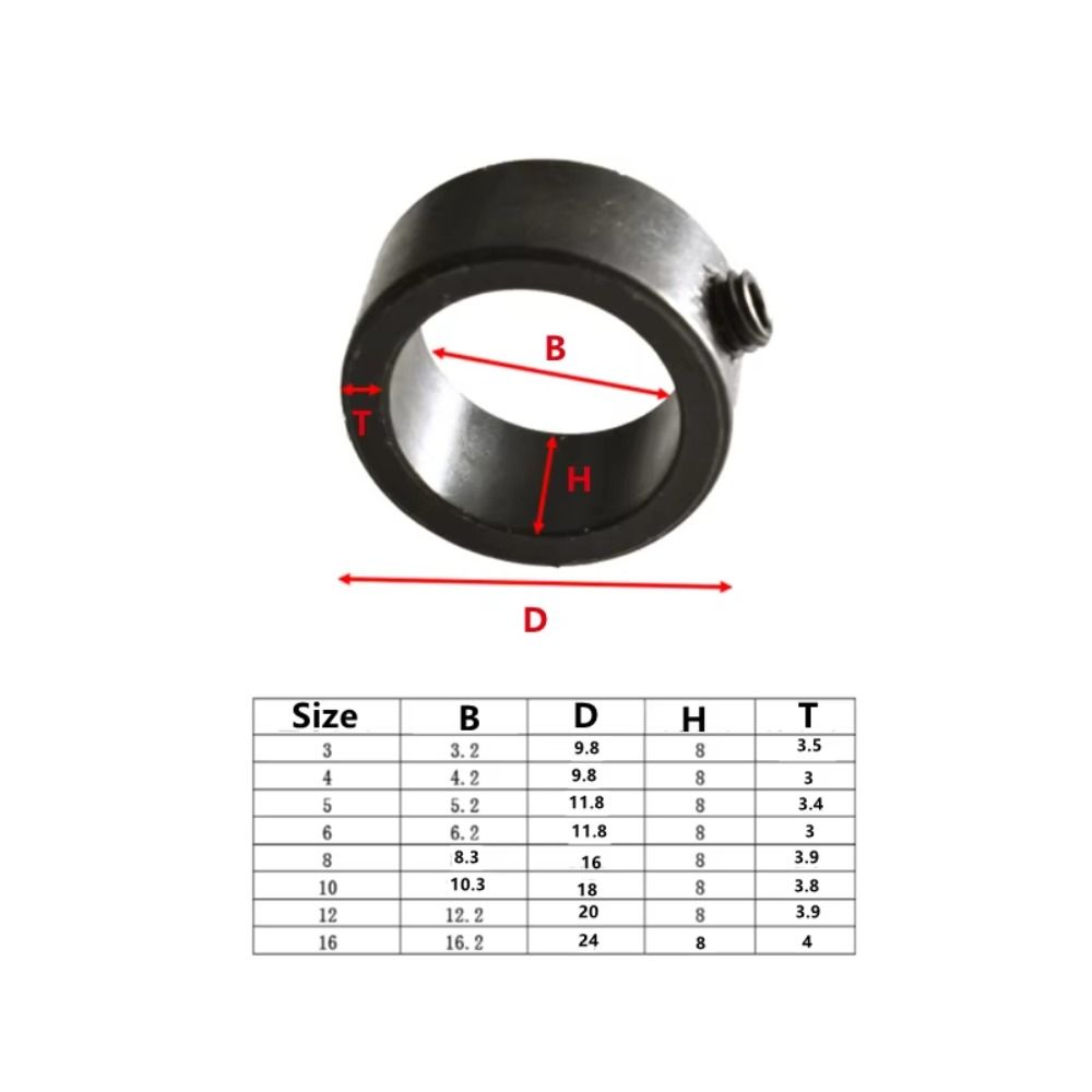 Conjunto de colar de broca de parada de profundidade ajustável de 3-16 mm com 9 peças, posicionador de broca de alta qualidade, anel limitador de posicionamento