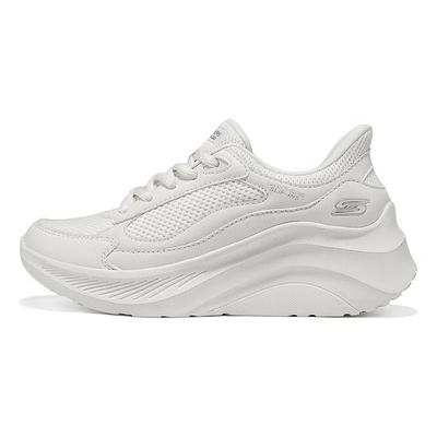 Bobs Sport Scarpe Casual alla Moda Comode Donna sneakers Bianche 117526-WHT