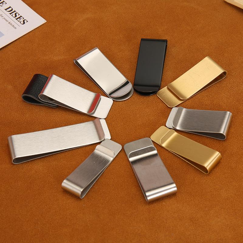 Money Clip Ultra Slim Durable Metal Build Multiple Color Options Scratch Resistant Lightweight for Daily Business Use
