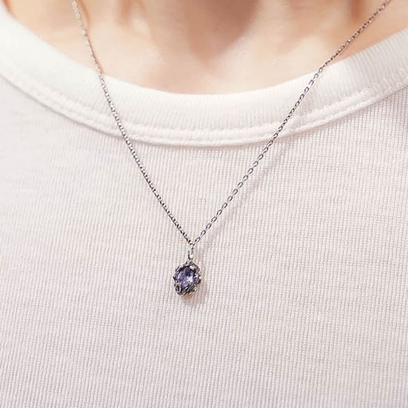 HARANG HR 209N_Iolite Necklace