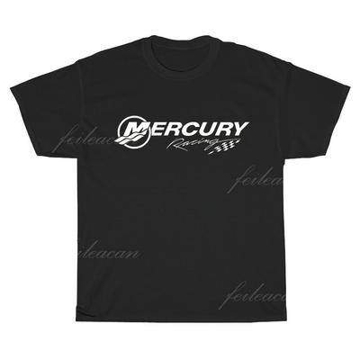New Shirt Mercury Racing Outboard Logo American TShirt Funny Size S To 5XL Unisex T-Shirt