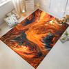 Vibrant Abstract Art Rug for Stylish Decor Suitable for use as an anti-slip game mat for living room and bedroom sofas