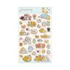 San-X Universe Squishy Puffy Stickers SE75802 Kawaii Soft 3D Stickers Heart Theme for Decoration