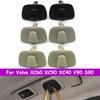 2PCS XC60 XC90 XC40 V90 S90 Car Hanger Hooks Rear Row For Volvo 32226340 32226341 32226342 Clip Hanger Car Interior Hooks