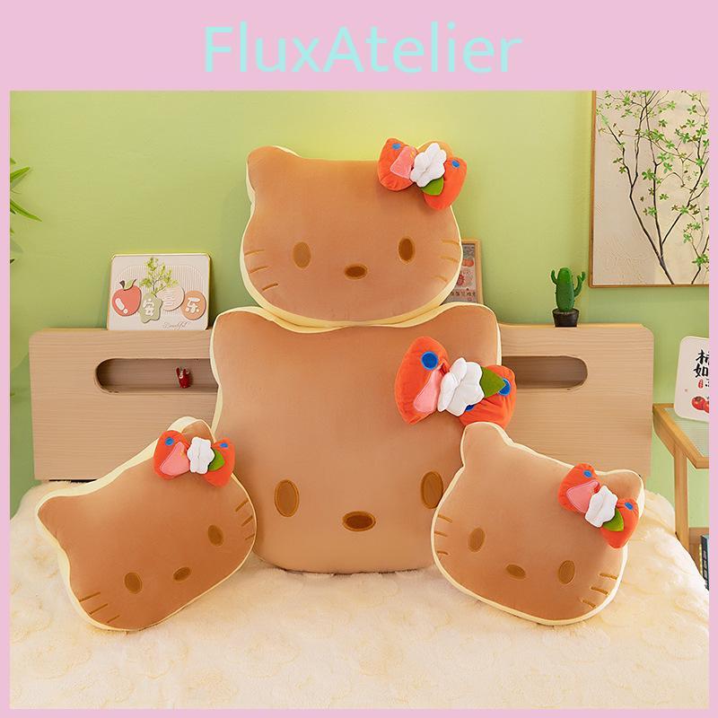 Cartoon Plush Toast Cat Pillow Suitable For Cuddling Comfortable