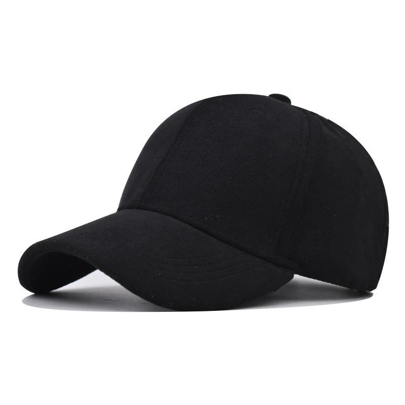 Casual Baseball Cap for Women and Men Fashion Suede Hat Autumn Outdoor Street Sun Caps Snapback Hip Hop Hat Unisex Wholesale Hat