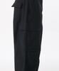 Musinsa Standard Back Satin Parachute Cargo Pants [Black]