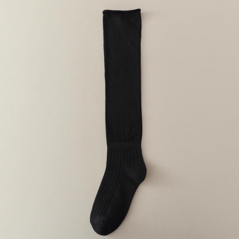 

White Calf Socks, Women s Spring and Autumn Boots, Grey Socks, Long Socks, Piles of Long Stockings 1 pair