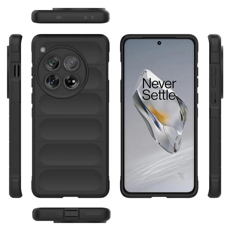 For OnePlus 12R 11R 10R 10 11 12 R 5G Back Cover Phone Case Soft Liquid Silicone Anti-fall Shockproof Protect Funda Coque