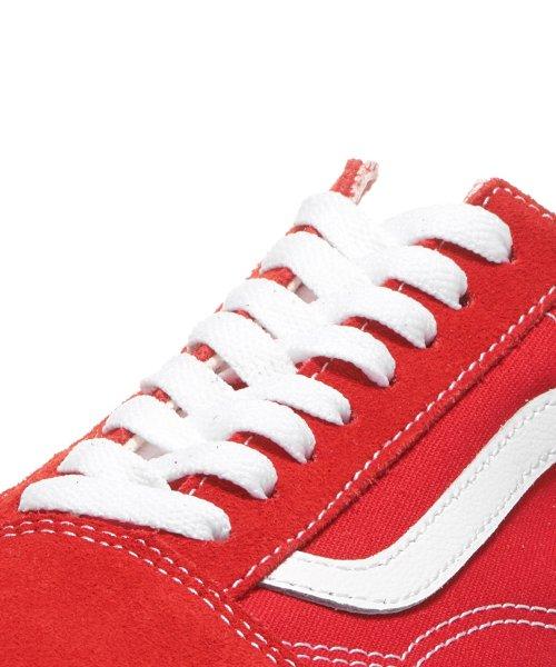 [Vans] Old Skool - Racing Red:White VN0A4BV5JV61