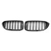A51K-Car Double Slat Front Bumper Grille For BMW 5 G30 G31 G38 530I 540I 2018-20120 Middle Grille