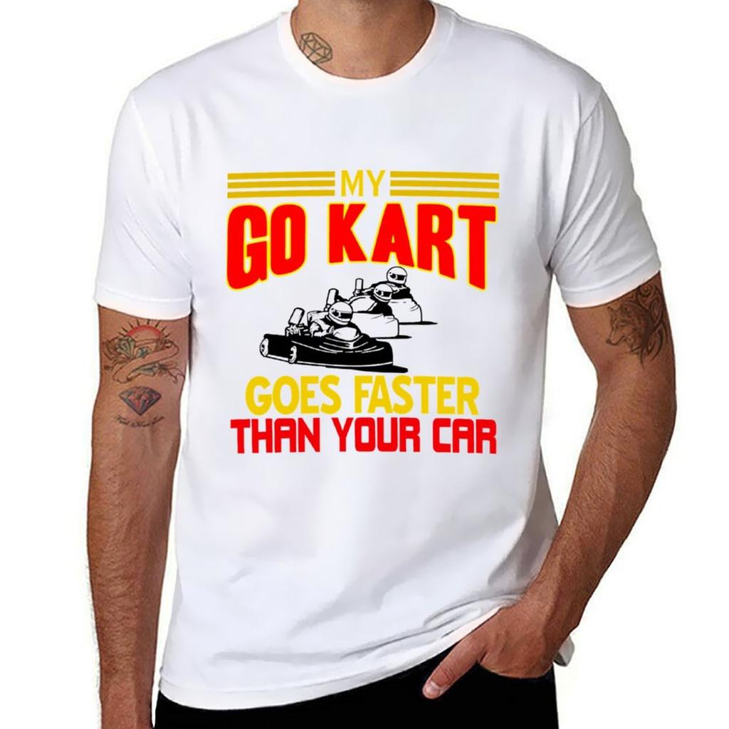 Go Kart Tshirt Soft Touch Basic Cotton Tshirt
