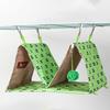 Breathable Parrot Hammock Double Hole Parrot Cage Nest  for Parrots Parakeet