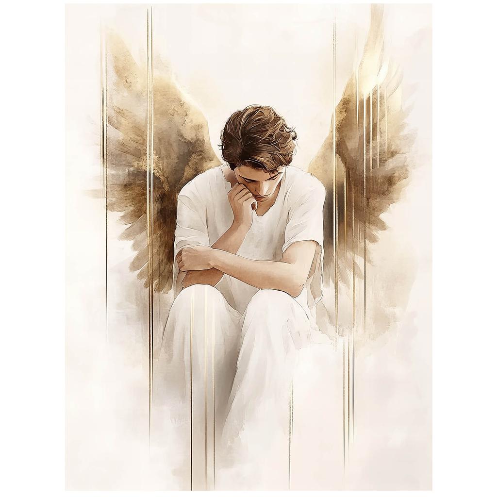 Angel Clouds Angel Clouds, 70X100 Cm, Unframed, Matte Paper 230 Gsm