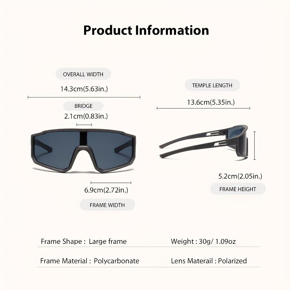 2 Pairs of Men's Fashionable Glasses with Large Frame Design Suitable for Both Men and Women To Wear