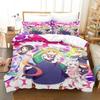 3DAnime Miss Kobayashi's Dragon Maid Set Letto Copripiumino Set Letto Copripiumino Federa Piumino King Queen Size Ragazzi Adulti