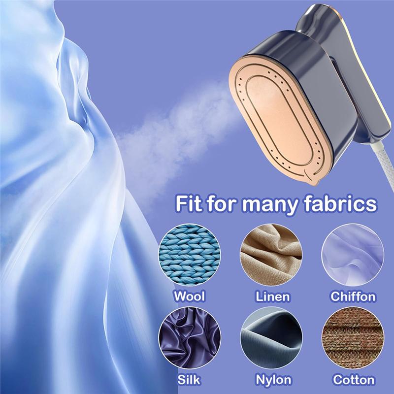 HHO-Travel Small Size Portable Steam 2-In-1 Portable Iron&Steamer College Essentials Steamer