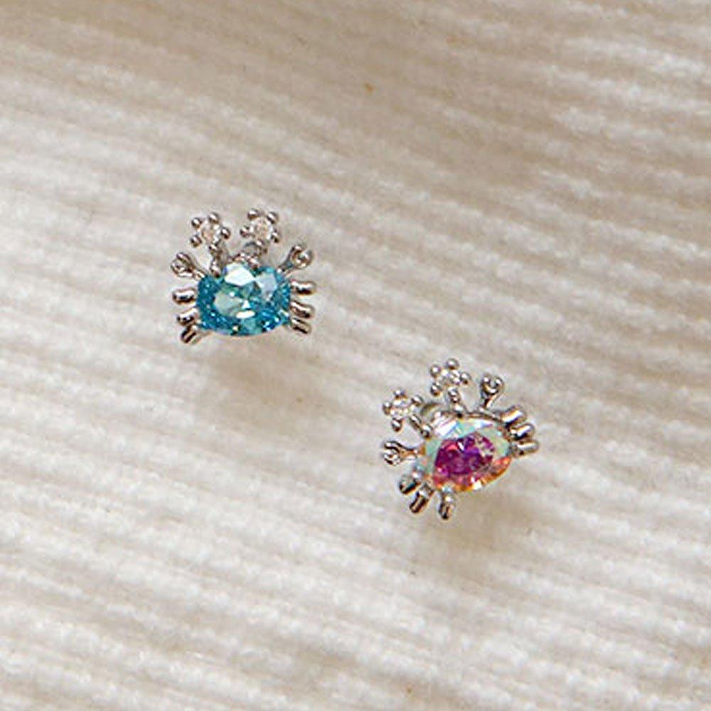 [1+1] Choose 1 of 3 Little Crab Fashion Piercings (Sold individually)