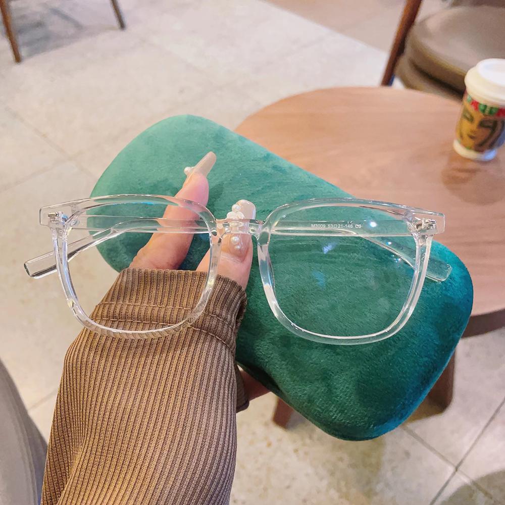 Transparente Computerbrillenfassung Damen Herren Blaulichtfilter Quadratisch Rund Brille zum Blocken Optische Brille