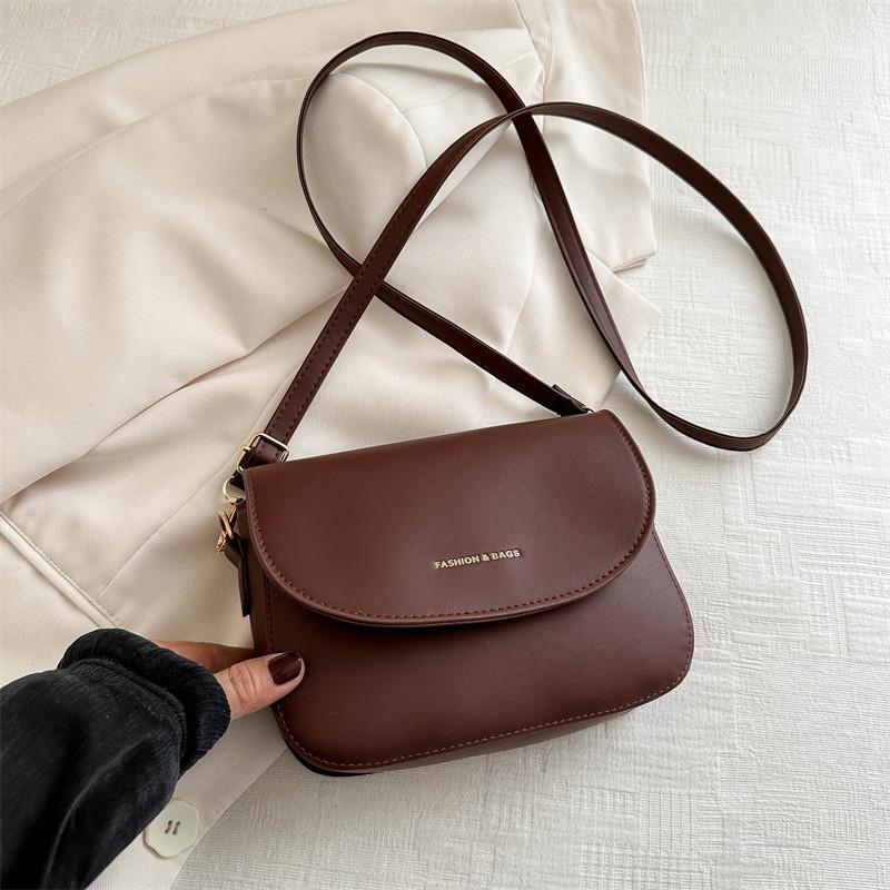 

Korean Style Casual Crossbody Bag For Women 2024 Trendy Small Shoulder Bag коричневий