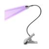 3W Nail Dryer Light UV Nail Lamp For Drying Gel Nail Polish Foot Switch Clip-On Flexible Desk Mini Portable USB For DIY Manicure