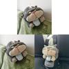 Cat Plush Tissue Box Cover Cute Cartoon Cat Tissue Holder For Home Car Interior Decor