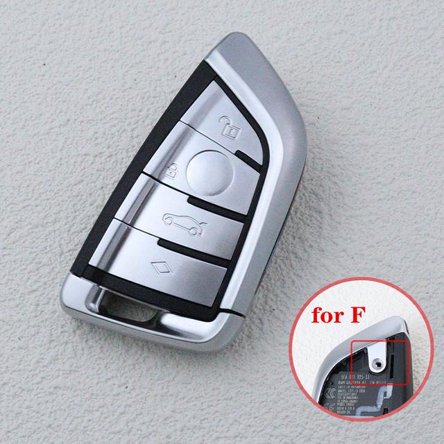 3/4 Bottons Replace Original Car Key Housing Remote Fob Case Shell for BMW X1 X5 F15 X6 X5M X6M F16 G30 7 Series G11 X1 F48 F39