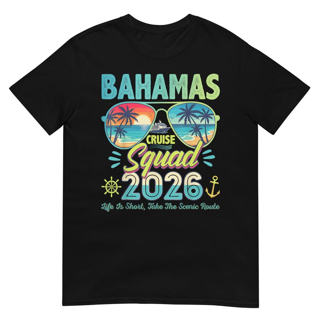Bahamas Cruise Squad 2026 Family Matching Vacation TShirt