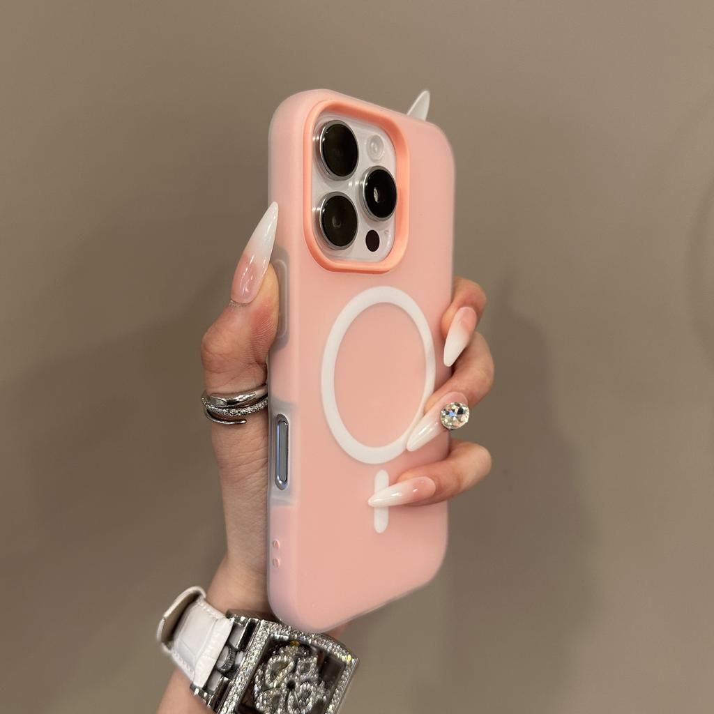 New Two In One Suitable for Apple IPhone 17 Promax Magnetic Phone Case 16 Jelly Color Full Package Anti  Fall Case