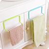 1 Pcs Towel Rack Hanging Holder Organizer Bathroom Kitchen Cabinet Cupboard Hanger Kitchen Accessories