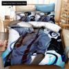 Fashion 3D Printing Anime Blue Exorcist Beding Set Soft Duvet Covers Pilowcases One Piece Warm Comforter Beding Sets Bedclothes Bed