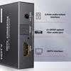 HDTV Sound Splitter 4K@60Hz Mit Optischem SPDIF 3,5mm Anschluss Für Digitalen Sound TV Spielkonsolen Lautsprecheranschluss