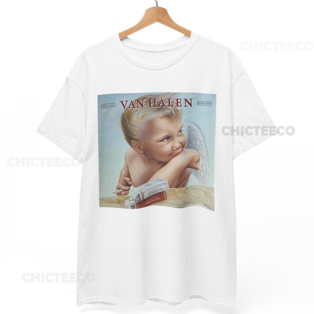 26 Van Halen Shirt 1984 Album Vintage 80er Hard Rock Musikband Unisex Tee Unisex T-Shirt
