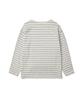 Tudument Striped Round-Neck T-Shirt_Oatmeal
