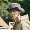 Summer Hiking Camping Bucket Hats Outdoor Sunshade Wide Brim Fisherman Hat Cotton Solid Sun Hat for Women Men