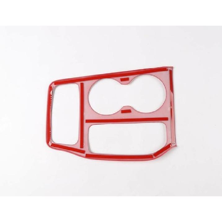 Red Car Gear Shift Panel Decorative Cover Trim For Jeep Grand Cherokee 2014-2018