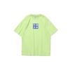 Li Ning Sports Fashion Series Casual Round Neck Short Sleeve T-Shirt Men T-Shirts Fluorescent-Green AHSP611-4