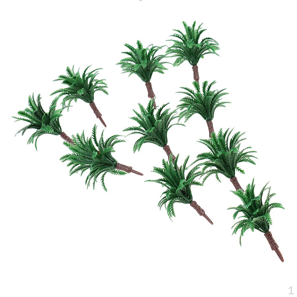 

10X/Pack 4.5cm/1.77inch Green Models Tree N for RR Railway