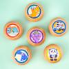 Wooden Yo-yo Cartoon Animal Puzzle Yo-yo Boy Girl Pull Rope Classic Nostalgic Toy