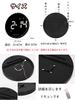 Digitale Wanduhr, LED-Digitalanzeige, elektronische Wanduhr, Alarm, keine LED-Digitalanzeige, Wanduhr, Energiesensor, Lumineszenzfarben, Sekundenzeiger, Uhr, Uhr,